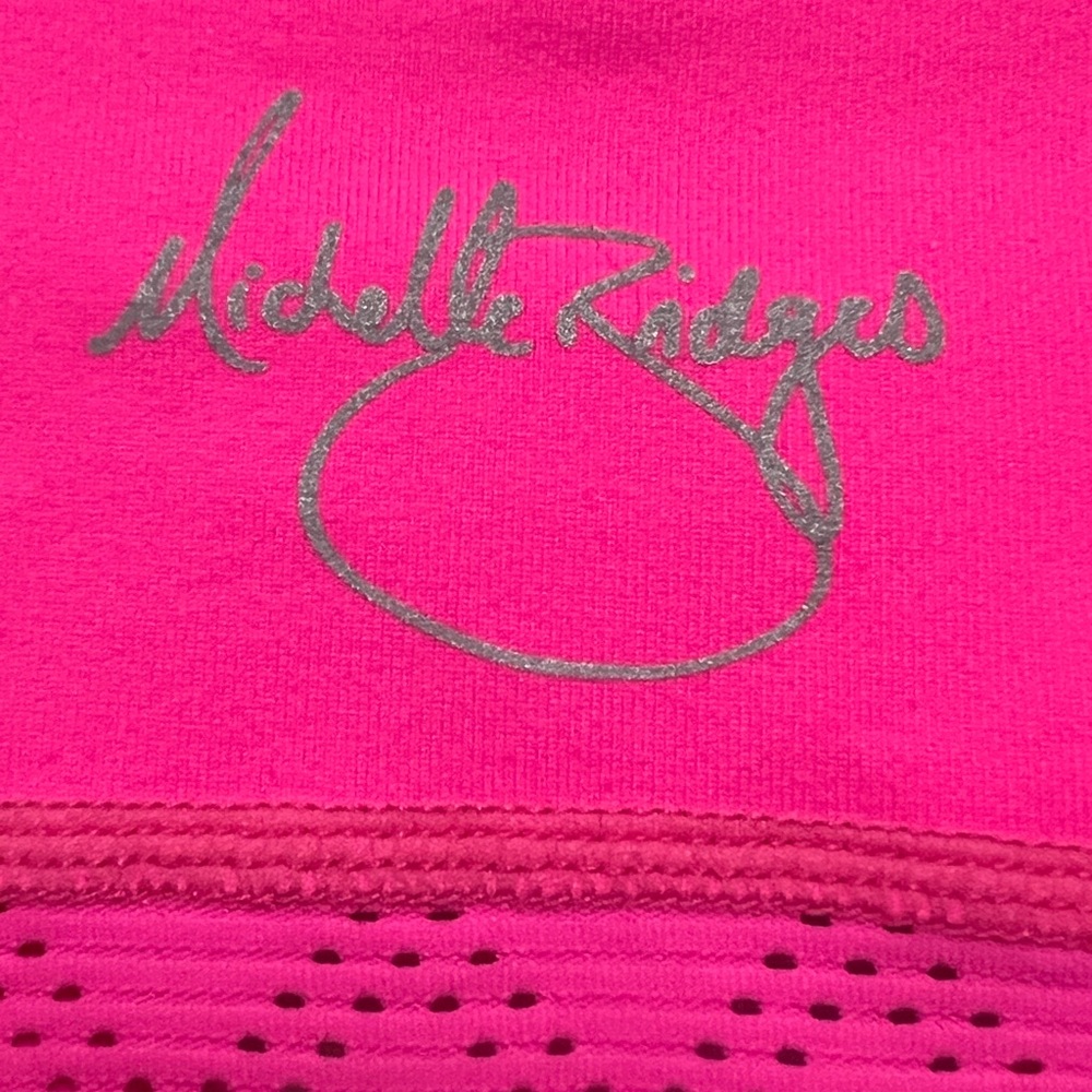 Michelle Bridges One Active Hot Pink Athletic Jacket Size 12 AUS/Size 8 USA - Picture 2 of 4